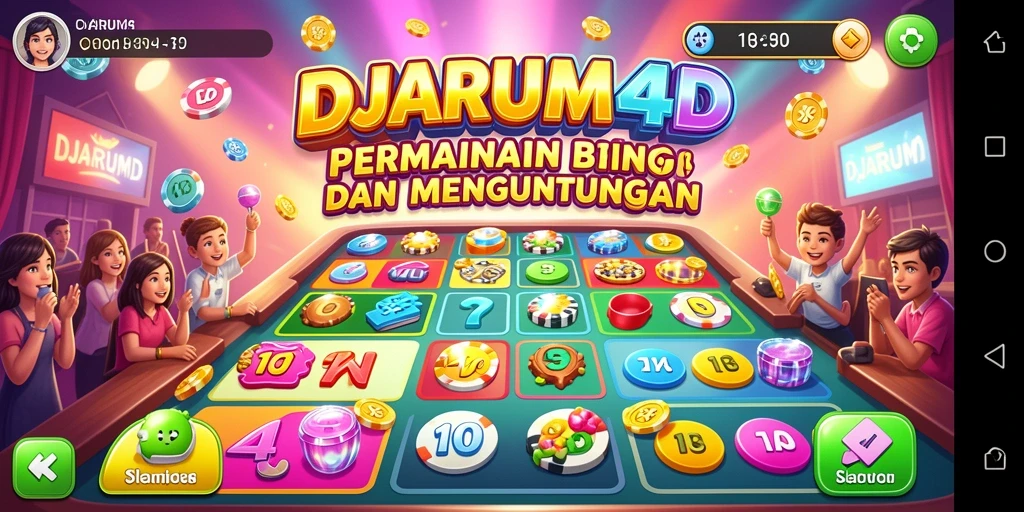 Screenshot DJARUM4D menampilkan gameplay Bingo yang menarik dan seru.