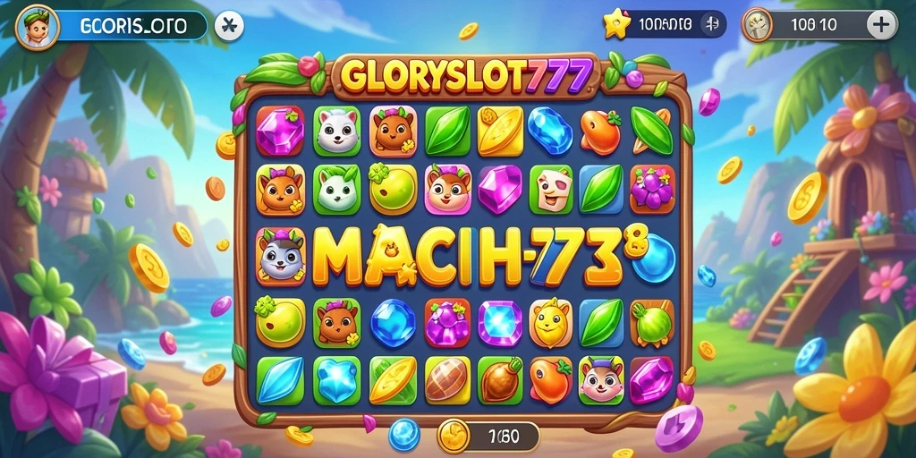 Tampilan menarik dari gameplay GLORYSLOT777 yang memikat.