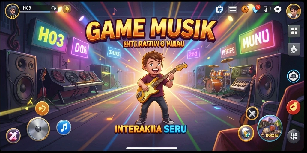 Tampilan gameplay H03 yang interaktif dan menarik.