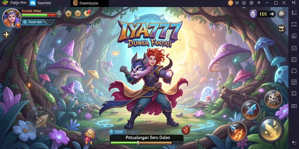 Tampilan gameplay seru dan interaktif di IYA777.