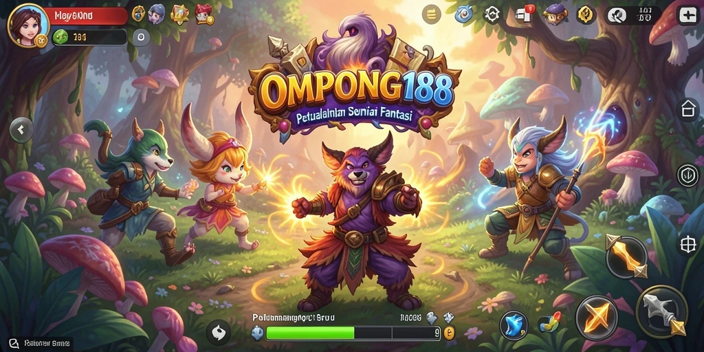 Tampilan gameplay OMPONG188 yang mendebarkan dan penuh tantangan.