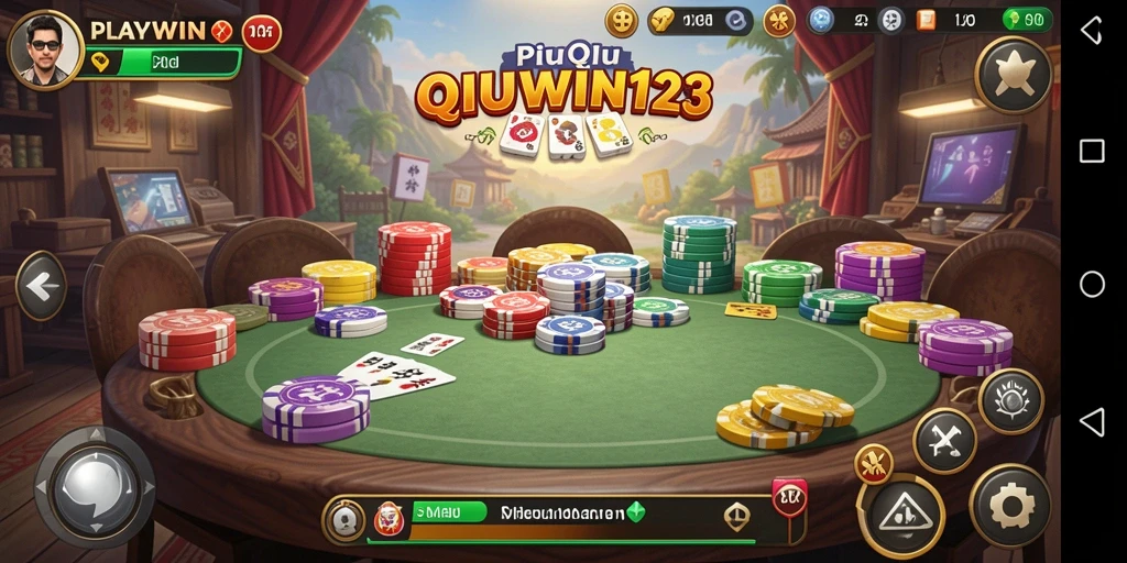 Tampilan gameplay seru dalam PLAYWIN123 QiuQiu.