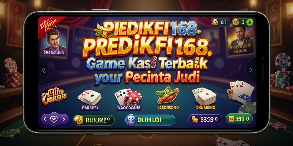 Screenshot utama dari PREDIKSI168 yang menampilkan gameplay kasino yang menarik.