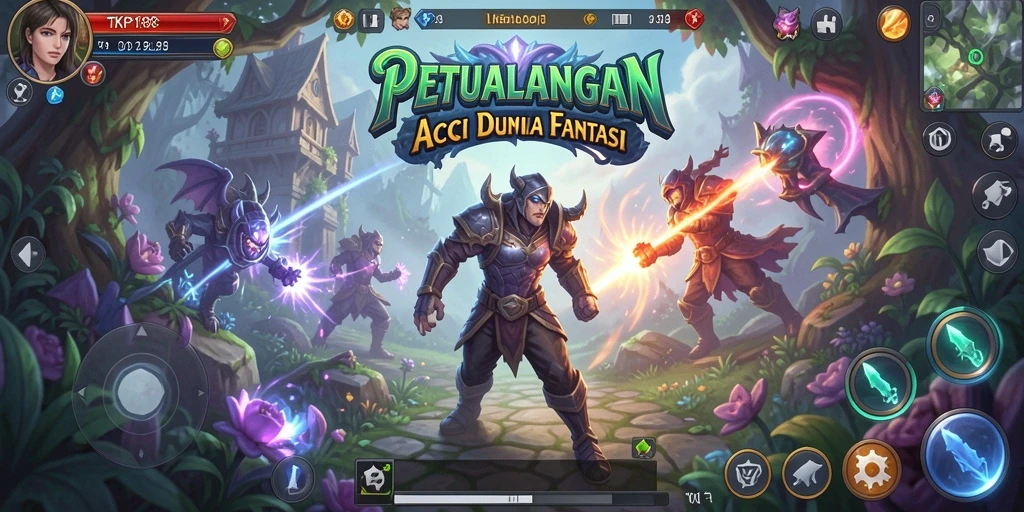 Gameplay dinamis dengan pertarungan seru dan grafis menakjubkan.